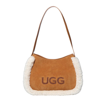Ja Hand Ugg Bag women's sheepskin hand bag in Chestnut