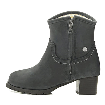 Bonnie Nubuck Boots, for women in Black view 2