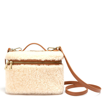 Shearling Box Bag Uggs, for women in Natural view 3