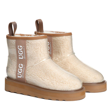 Platinum Coated Rain Ugg Boots