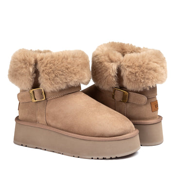 UGG Short Belt Platform Boots