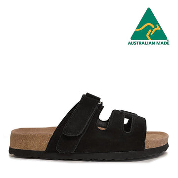 Australian Made - Cove with Adjustable Suede Ugg Slippers