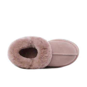 Fluffy Strappy Platform Scuff Uggs