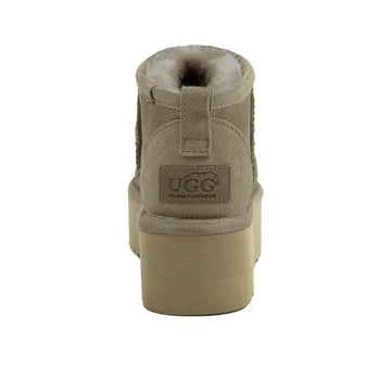 UGG Premium Ultra Mini Platform Boots, for women in Olive view 24