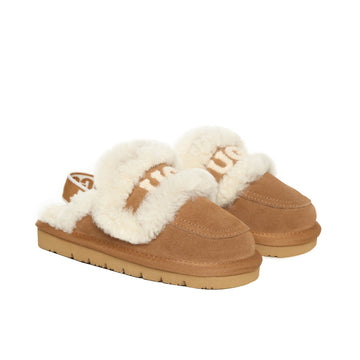 Little Trisha Fluffy Uggs, kids slippers view 6