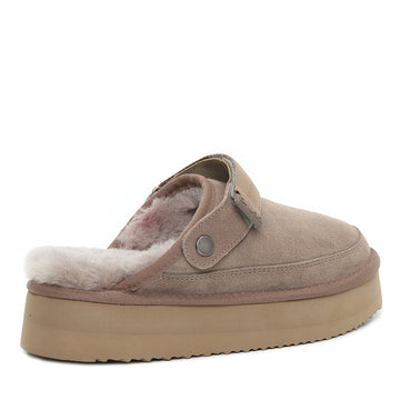 Clog Wool Platform Scuff Uggs