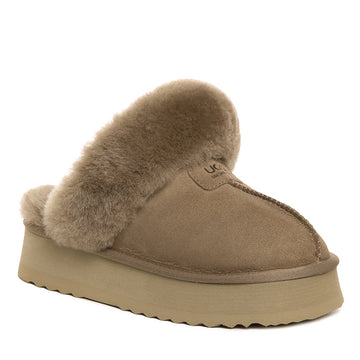 Detachable Fluffy Platform Uggs
