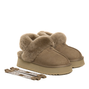 Detachable Fluffy Platform Uggs