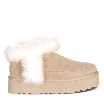 Mini Fluffy Platform Uggs