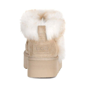 Mini Fluffy Platform Uggs