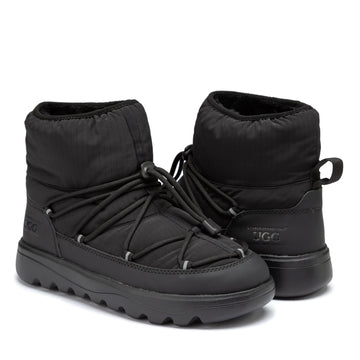 Women’s classic tall Australian UGG boots in genuine suede with plush sheepskin lining, warm winter essential for everyday comfort