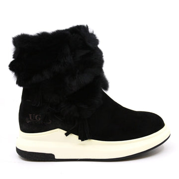 Lace Fur Ugg Boots