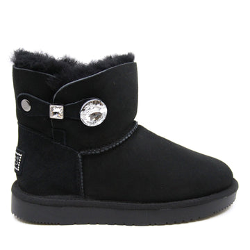 Mini Crystal Button Uggs