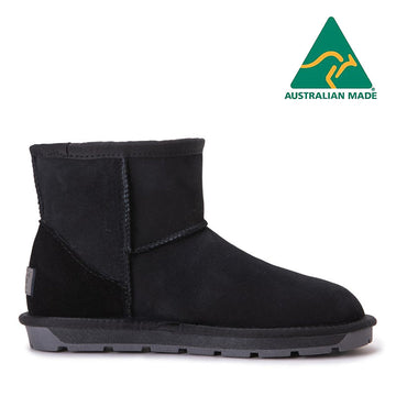 UGG Roozee Mini Classic Australian Made, women's and men's boots in Black view 11