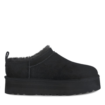 Mini Platform Uggs, women's slippers in Black view 6