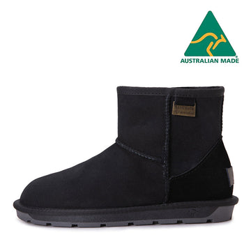 UGG Roozee Mini Classic Australian Made, women's and men's boots in Black view 12