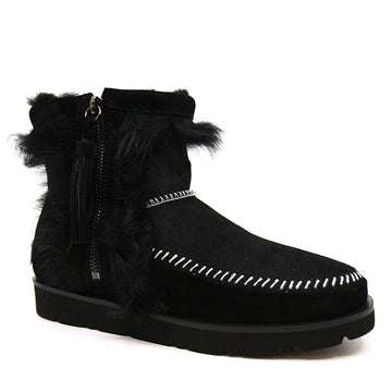 Side Fur Ugg Boots