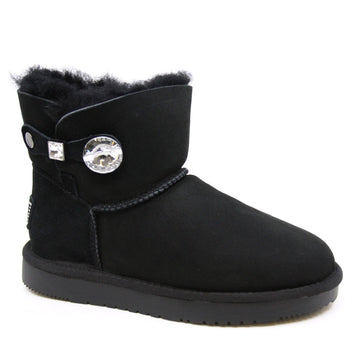 Mini Crystal Button Uggs