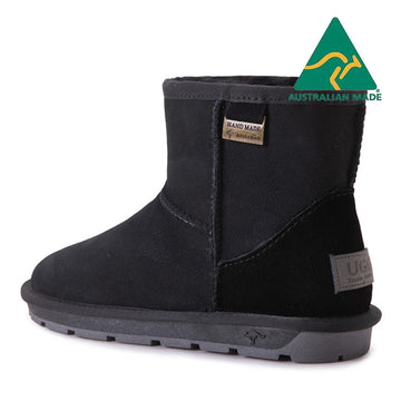 UGG Roozee Mini Classic Australian Made, women's and men's boots in Black view 13
