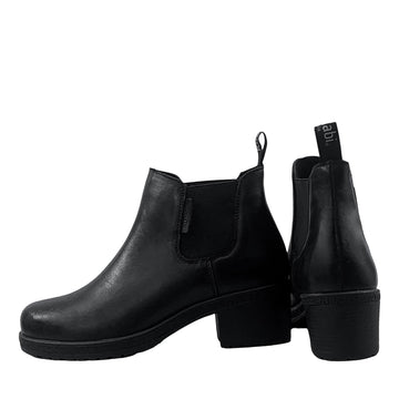 Inis Leather Heels Boots, for women in Black view 5