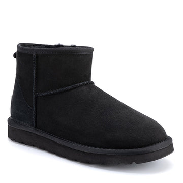 Mini Classic Ugg Boots, for women and men in Black view 3