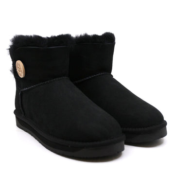 Button Mini Ugg Boots