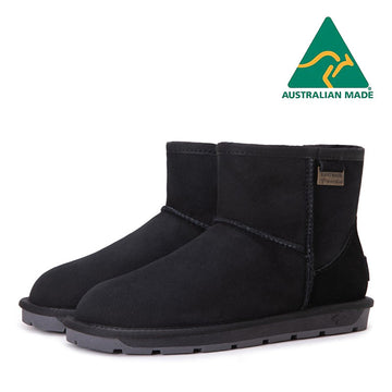 UGG Roozee Mini Classic Australian Made, women's and men's boots in Black view 14