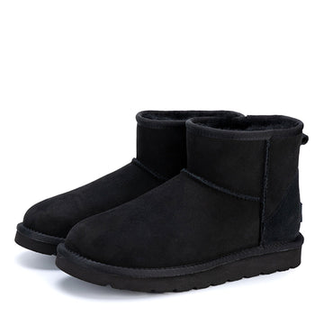 Mini Classic Ugg Boots, for women and men in Black view 4