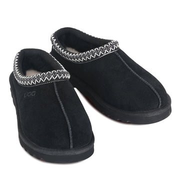 Tassie Ugg Slippers, for women and men in Black view 13