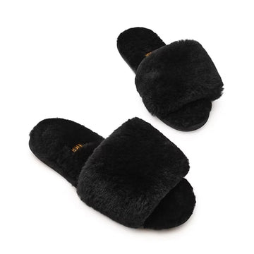 Premium Slides Fluffy Uggs