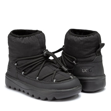 Kids Snow Water-resistant Uggs, rain boots in Black view 9