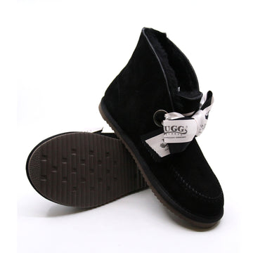Lace Bow Uggs