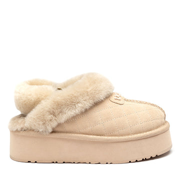 Fluffy Strap Platform Uggs