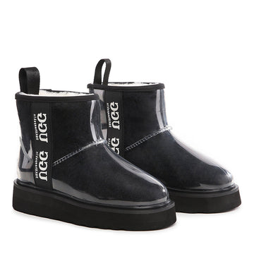Platinum Coated Rain Ugg Boots