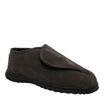 Ultimate Sheepskin Ankle Velcro, women's and men's ugg slippers in Chocolate view 15