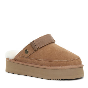 Clog Wool Platform Scuff Uggs