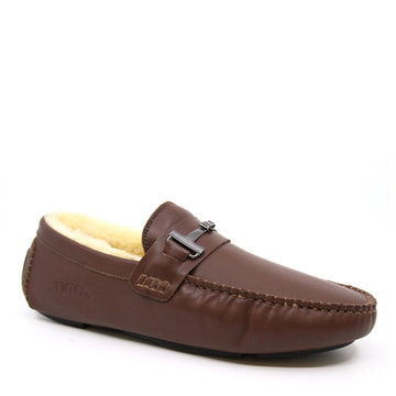 Men Buckle Leather Uggs