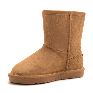 Premium Kids Classic Ugg Boots in Chestnut view 3