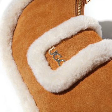 Aira Hand Bag Uggs women's sheepskin hand bag in Chestnut view 3