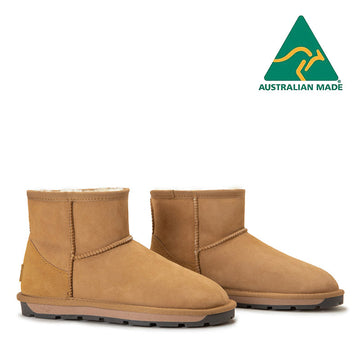 UGG Roozee Mini Classic Australian Made, women's and men's boots in Chestnut view 4