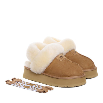 Detachable Fluffy Platform Uggs