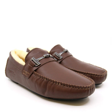 Men Buckle Leather Uggs