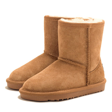 Premium Kids Classic Ugg Boots in Chestnut view 4