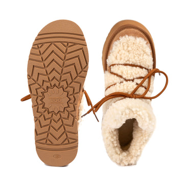 Fluffy Lace Platform Uggs