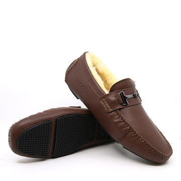 Men Buckle Leather Uggs