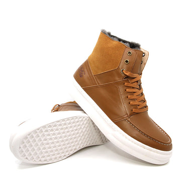 Men Lace-Up Ugg Boots