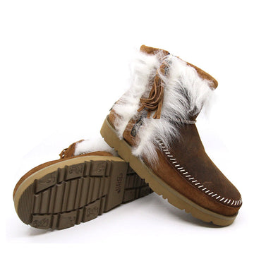 Side Fur Ugg Boots