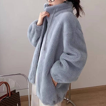 Camille Sheepskin Teddy Jacket 