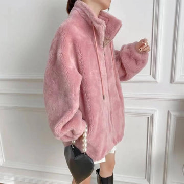 Camille Sheepskin Teddy Jacket 