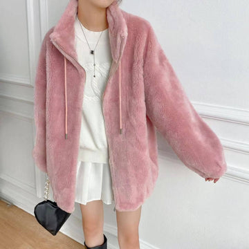 Camille Sheepskin Teddy Jacket 
